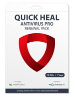 Renewal, 10 Users, 1 Year, Quick Heal AntiVirus Pro