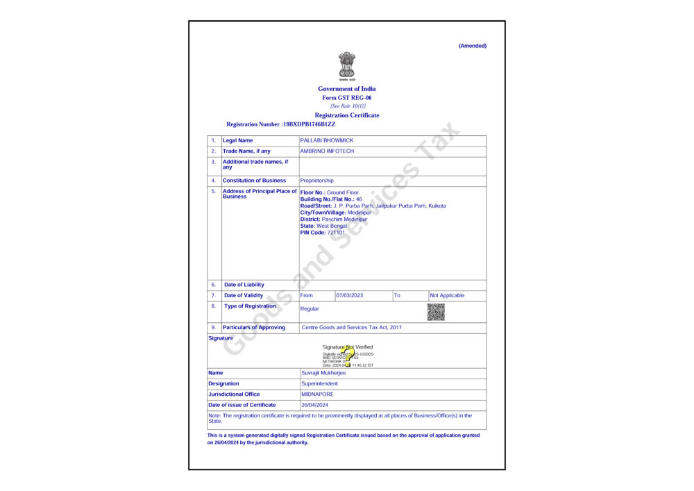 ambrino-infotech-gst-registration-certificate